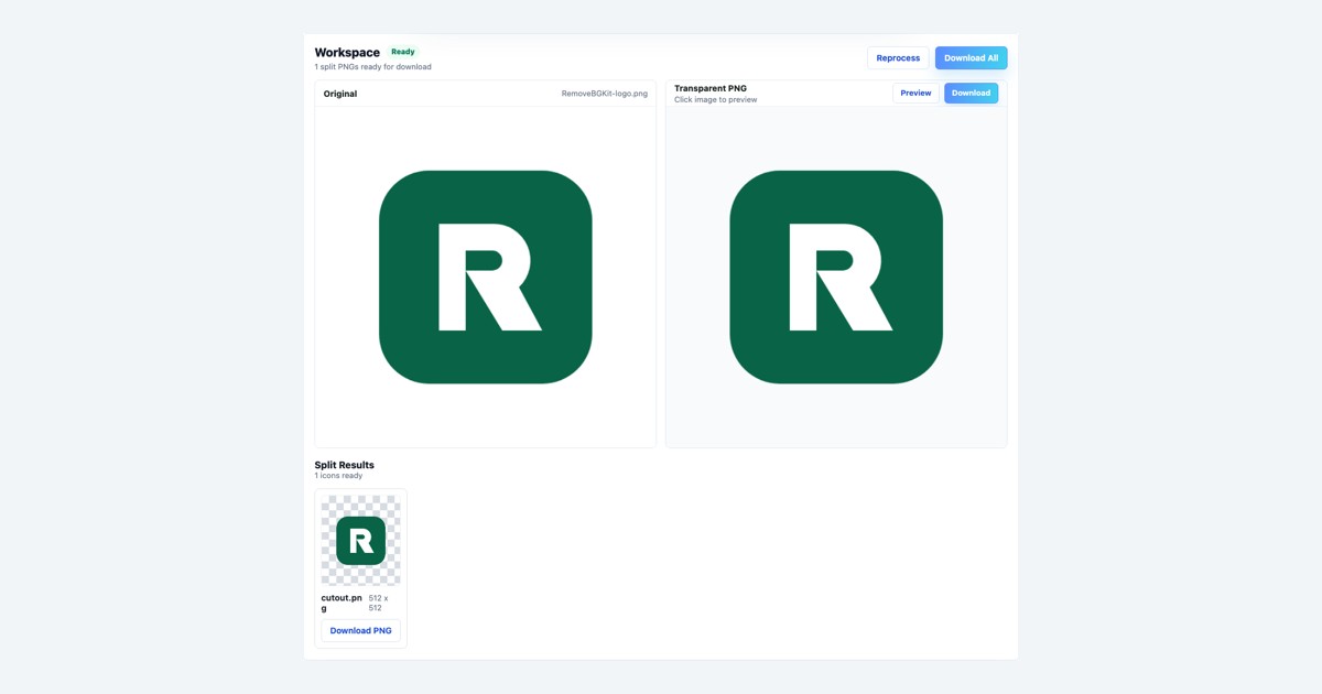 Historical RemoveBGKit workflow, not a test of this article’s scenario